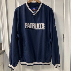 Vintage Y2K New England Patriots Windbreaker Jacket Size Medium